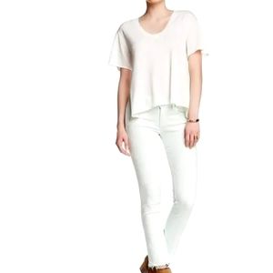 Rag & Bone Mint Green Cropped Jeans